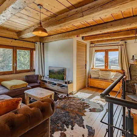Chalet Authentique, Vue Mont-blanc - 8 Pers. La Plagne